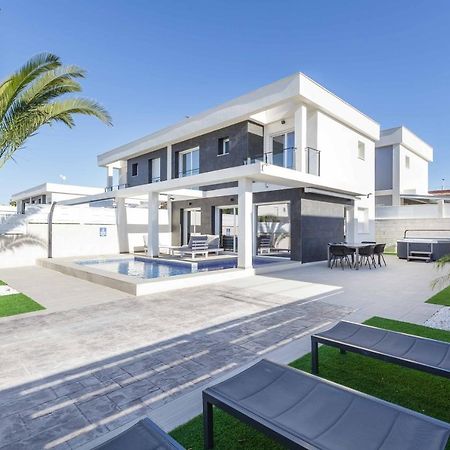 Casa Bos Dolpfin Wellness Luxury Entire Villa Pool & Jacuzzi Gran Alacant Near Beach Puerto Marino المظهر الخارجي الصورة