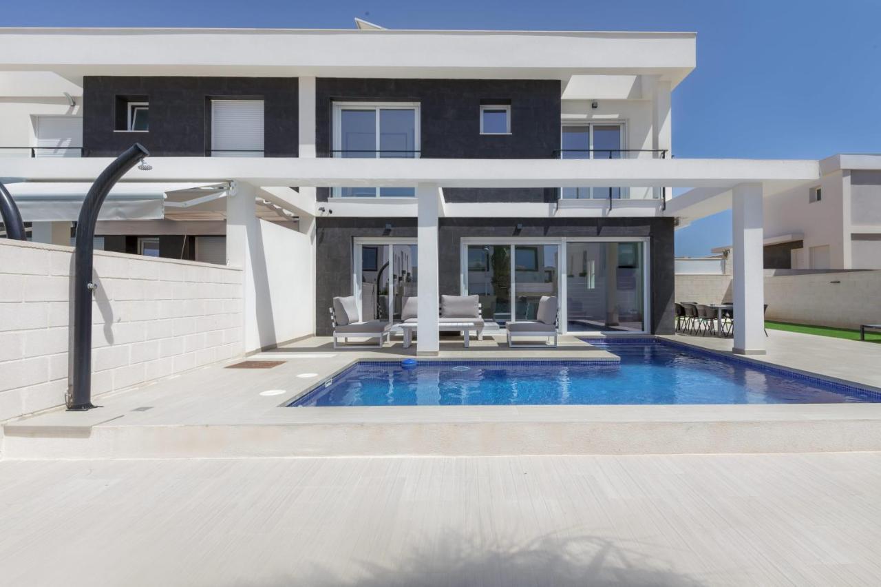 Casa Bos Dolpfin Wellness Luxury Entire Villa Pool & Jacuzzi Gran Alacant Near Beach Puerto Marino المظهر الخارجي الصورة