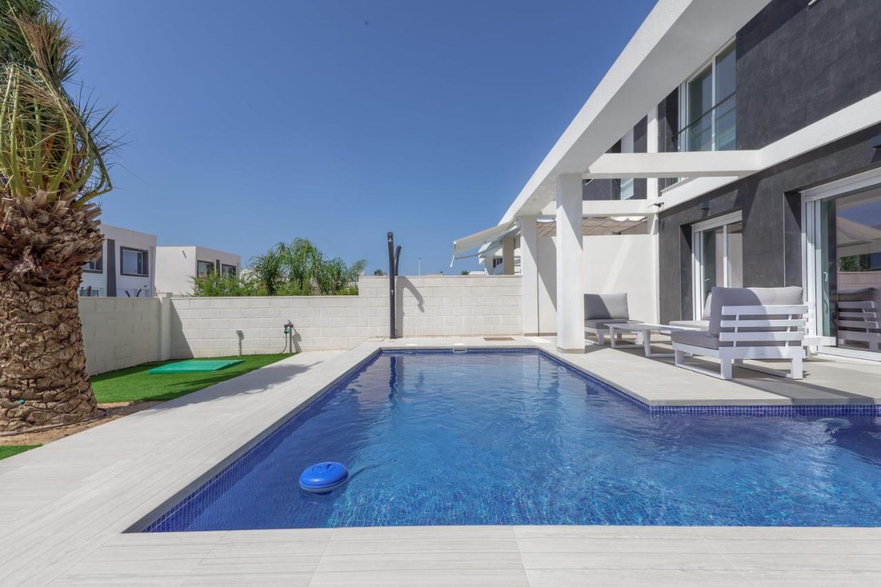 Casa Bos Dolpfin Wellness Luxury Entire Villa Pool & Jacuzzi Gran Alacant Near Beach Puerto Marino المظهر الخارجي الصورة