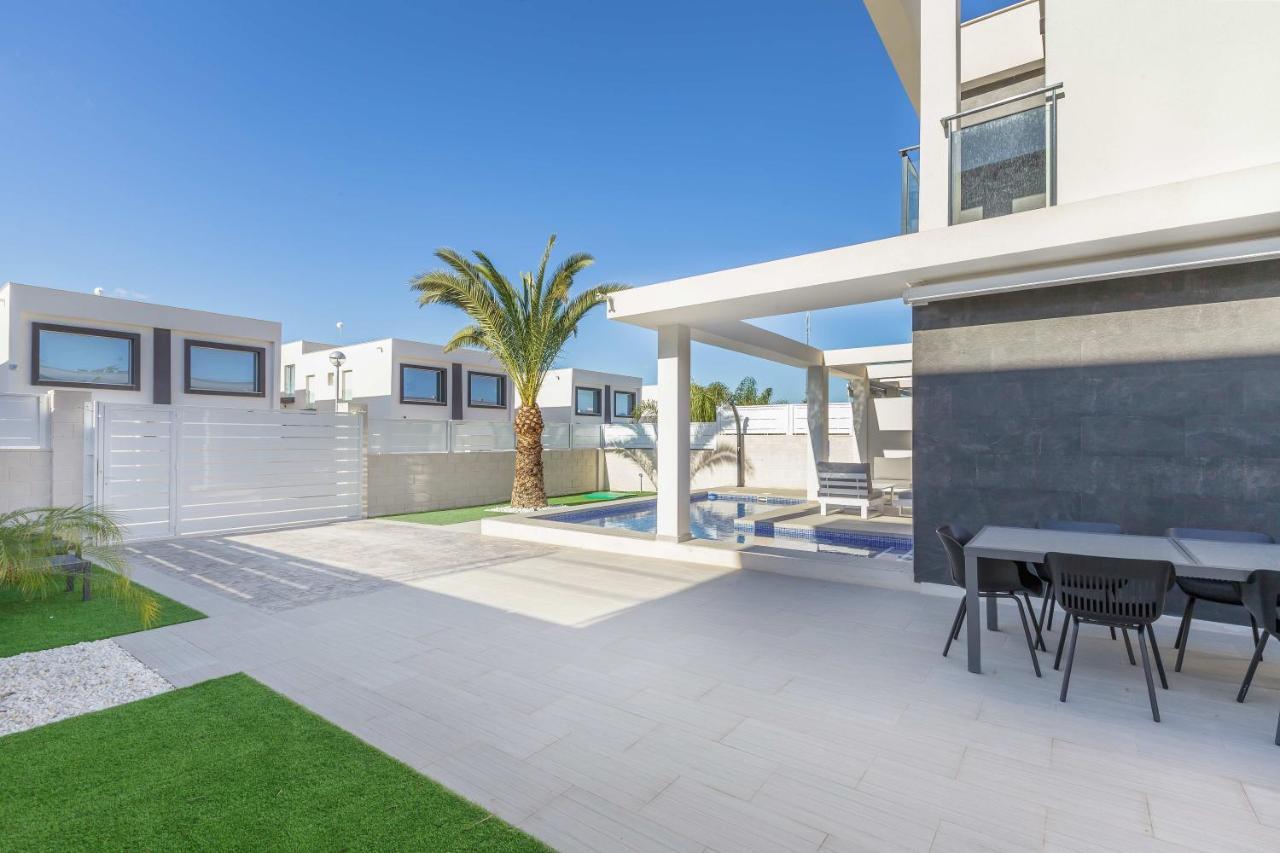 Casa Bos Dolpfin Wellness Luxury Entire Villa Pool & Jacuzzi Gran Alacant Near Beach Puerto Marino المظهر الخارجي الصورة